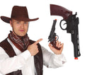 Cowboy Pistole für Erwachsene schwarz 30 cm