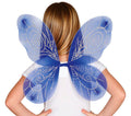 Feenflügel für Mädchen 46 x 37 cm blau