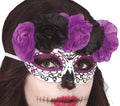 Catrina Augenmaske für Damen lila schwarz