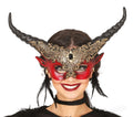 Halloween Dämonen Maske Mit Hörnern