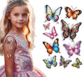 Schmetterling Tattoos für Kinder 14 x 30 cm