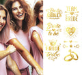Junggesellinnenabschied Tattoos Hochzeit