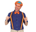 Kostüm Set für Herren orange 4 teilig