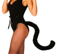 Katzenschwanz für Damen schwarz 50 cm