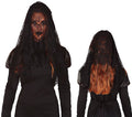 Spitzenschleier für Damen 60 cm schwarz