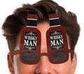 Whisky Brille für Herren Whiskyflaschen