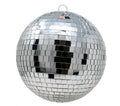 Discokugel 30 cm silber Spiegelkugel