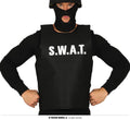 SWAT Weste für Herren schwarz
