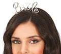 Bride Haarreif für Damen silber Braut