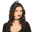 Halloween Haarreif Skelett Hand Mit Blume
