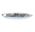 Skelett Halloween Tablett Schädel Spinnennetz