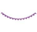Fledermaus Girlande 300 cm lila