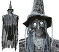 Hexe Halloween Figur Dekoration Spukhaus