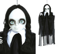 Halloween Hexenfigur Zöpfe Dekor