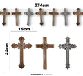 Kreuz Girlande 274 cm Halloween Deko