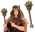Totenkopf Keule für Erwachsene 60 cm mit Spikes