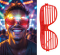 Neonbrille Karneval Party Accessoire