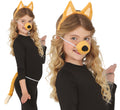 Hunde Set für Kinder 3 teilig braun