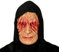 Lepra Mönch Maske für Erwachsene mit Kapuze