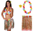 Hawaii Set für Damen 3 teilig bunt