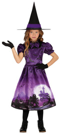 Hexe Halloween Kinderkostüm Magisches Zaubergewand