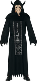 Satanist Kostüm für Herren mit Maske