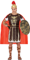 Römischer Gladiator Helm Tunika Kostüm Set