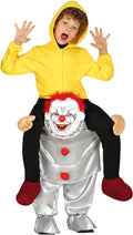 Horrorclown Huckepack Kostüm für Kinder