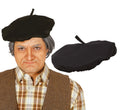 Baskenmütze für Erwachsene schwarz