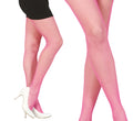 Neon Netzstrumpfhose für Damen 80er Jahre
