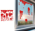 Halloween Fensterdeko Gel 20 x 20 cm
