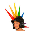 Aufblasbarer Irokesen Helm für Erwachsene bunt