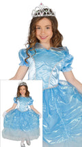 Schwanenprinzessin Kleid für Mädchen blau