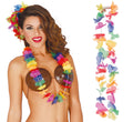 Bunte Hawaii Blumenkette für Erwachsene