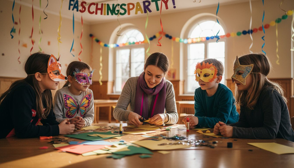 Warum Masken zu Fasching Kinder begeistern