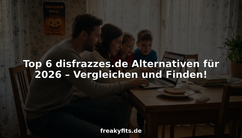 Top 6 disfrazzes.de Alternativen für 2026 – Vergleichen und Finden!