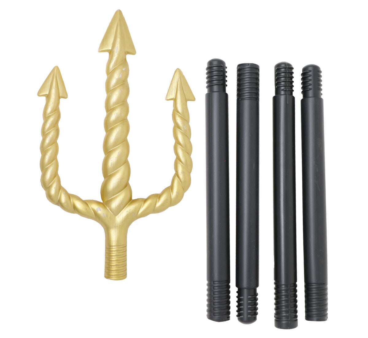 GP17614 – Meeresgott Dreizack für Erwachsene 140 cm – Farbe: Gold