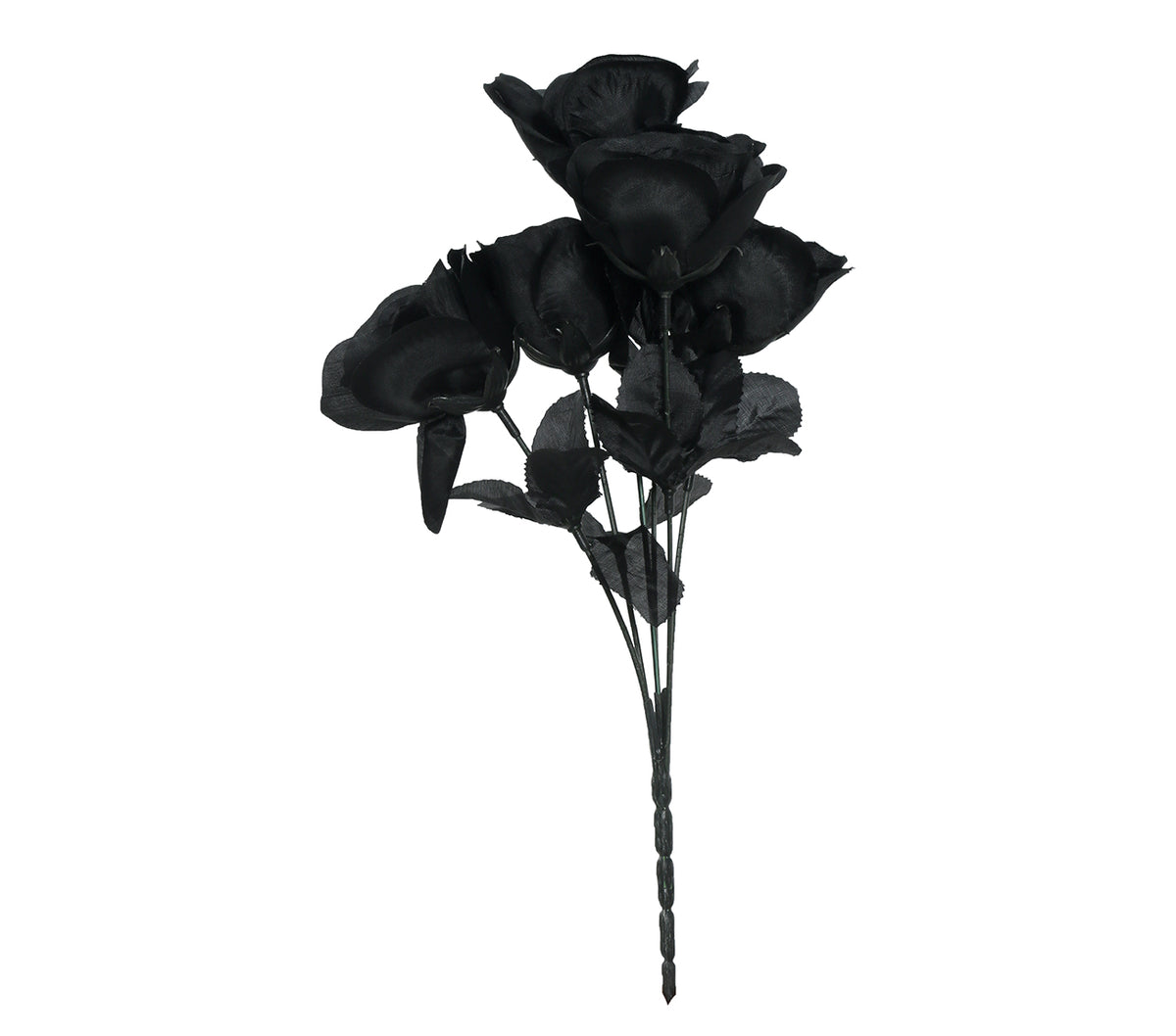 GP19899 – Brautstrauß schwarze Rosen 35 cm – Farbe: Schwarz