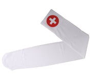 Krankenschwester Strümpfe für Damen weiß, Bild 5