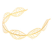 Lorbeerkranz Diadem für Damen gold, Bild 4