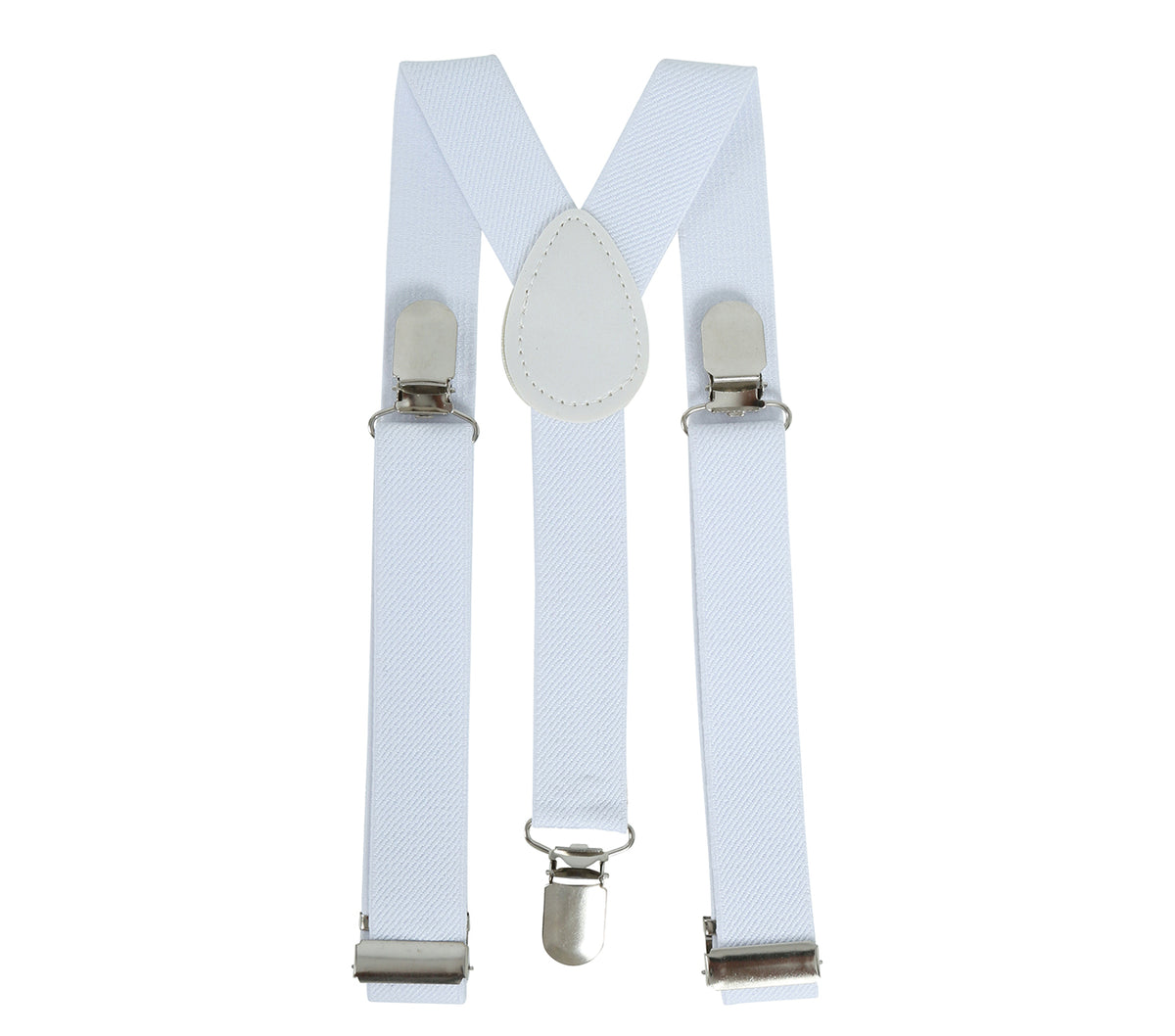 GP17884 – Hosenträger für Kinder mit Clips – Farbe: Weiß