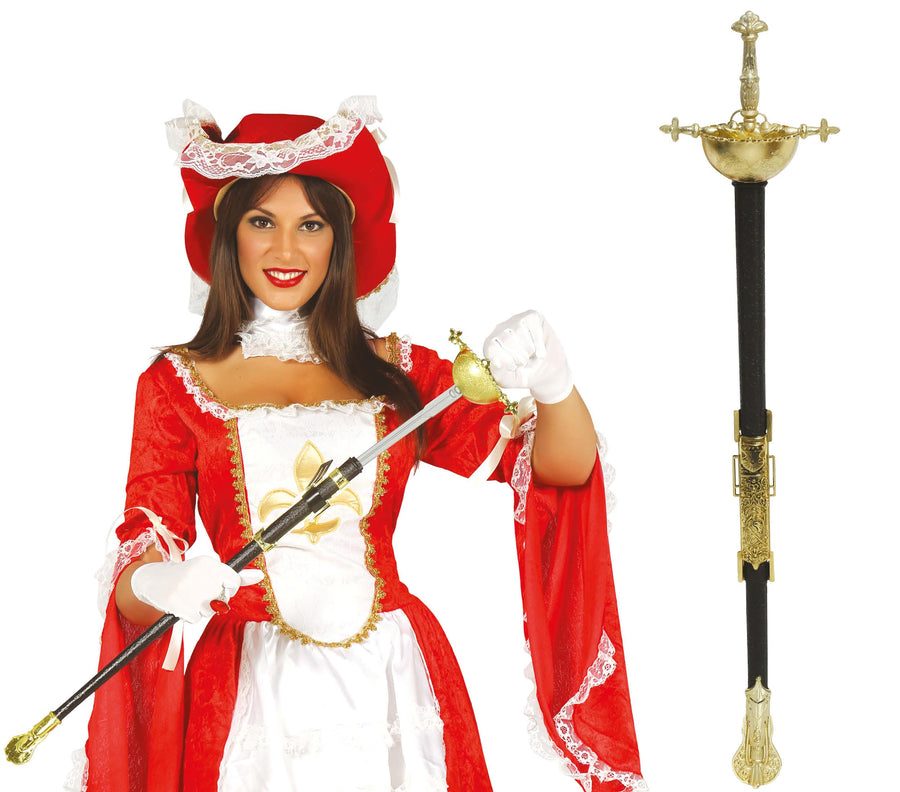 Musketier Säbel für Erwachsene 67 cm