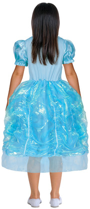 Schwanenprinzessin Kleid für Mädchen blau, Bild 12