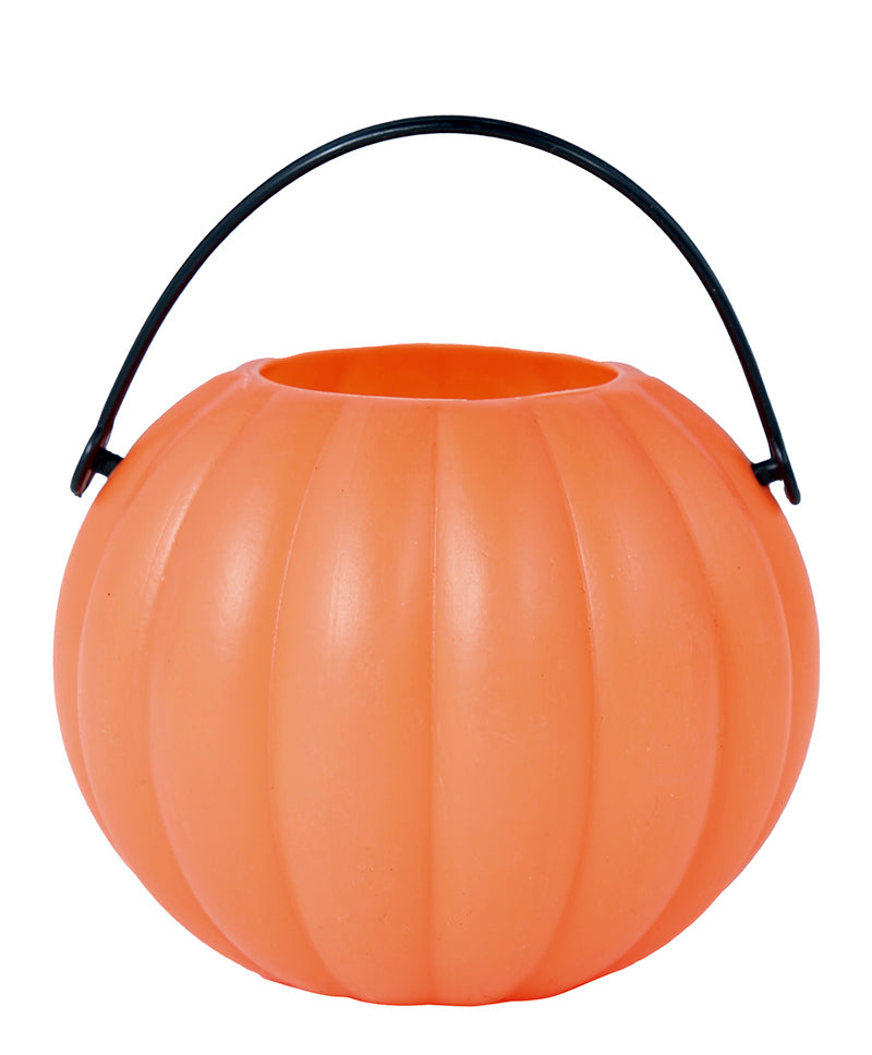 GP16692 – Kürbis Eimer 6 Stück 7 cm mit Henkel – Farbe: Orange