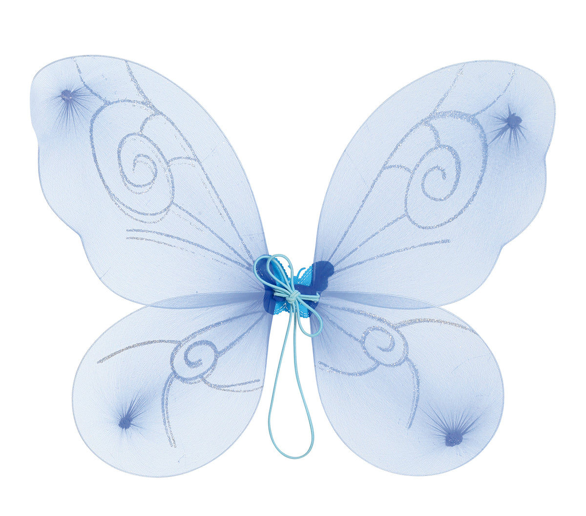 GP18731 – Feenflügel für Mädchen 46 x 37 cm blau – Farbe: Blau