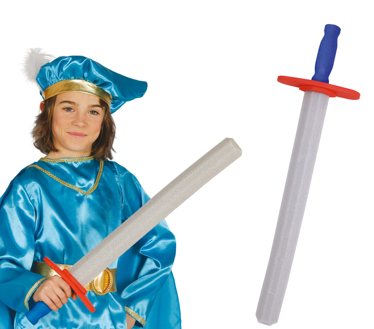 GP18722 – Ritterschwert für Jungen 63 cm – Farbe: Grau