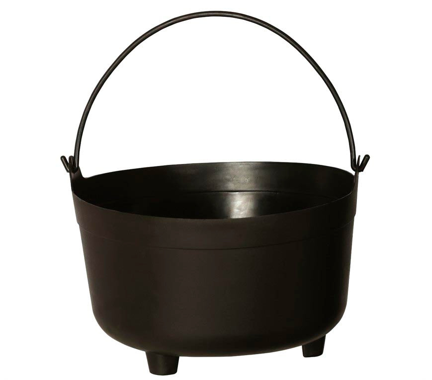 GP26286 – Hexenkessel schwarz 32 cm mit Henkel – Farbe: Schwarz, Ansicht 2