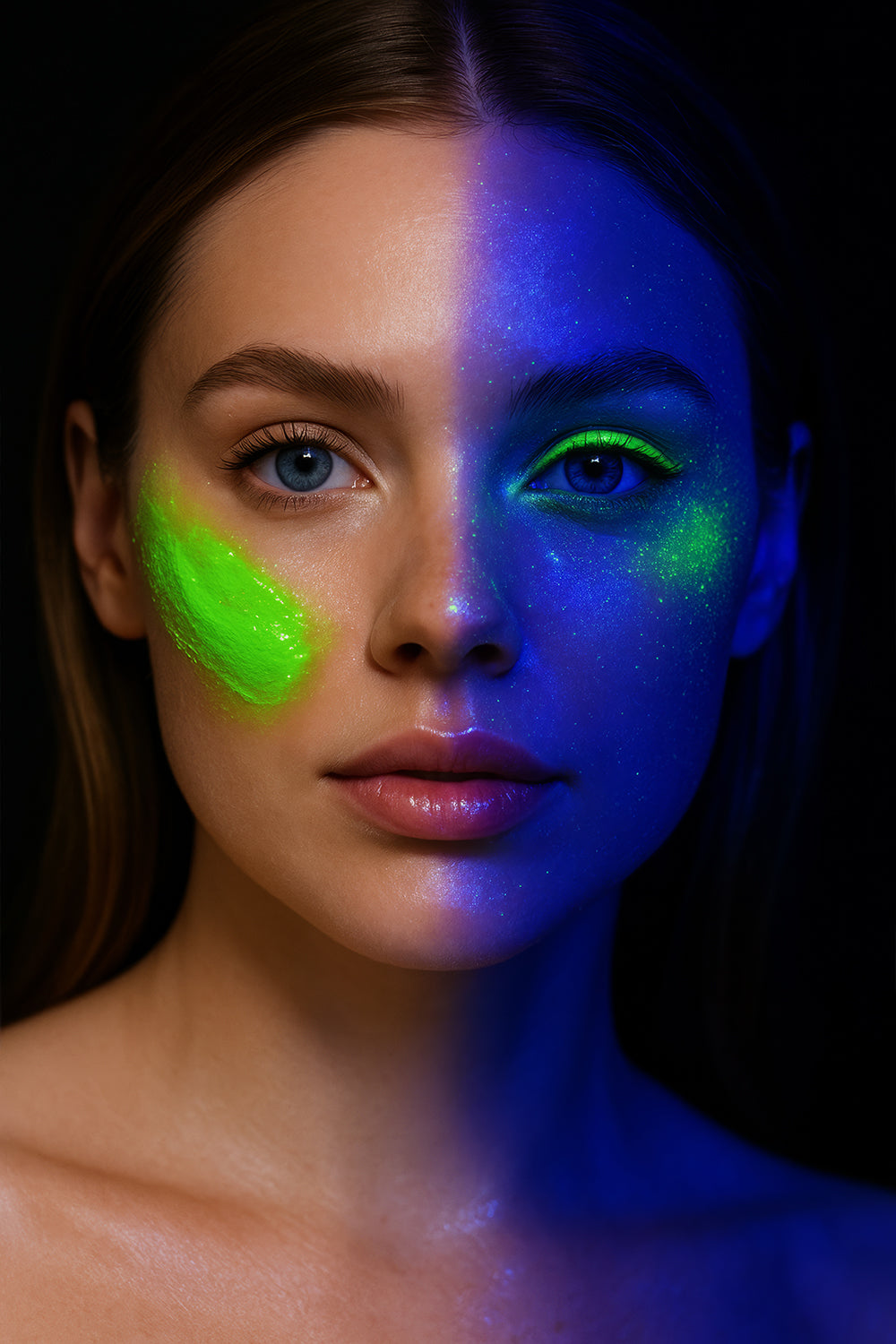 GP15658 – Neon Schminke 10 ml UV Schwarzlicht – Farbe: Grün