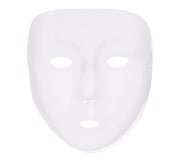 Venedig Maske für Erwachsene zum Bemalen weiß, Bild 2