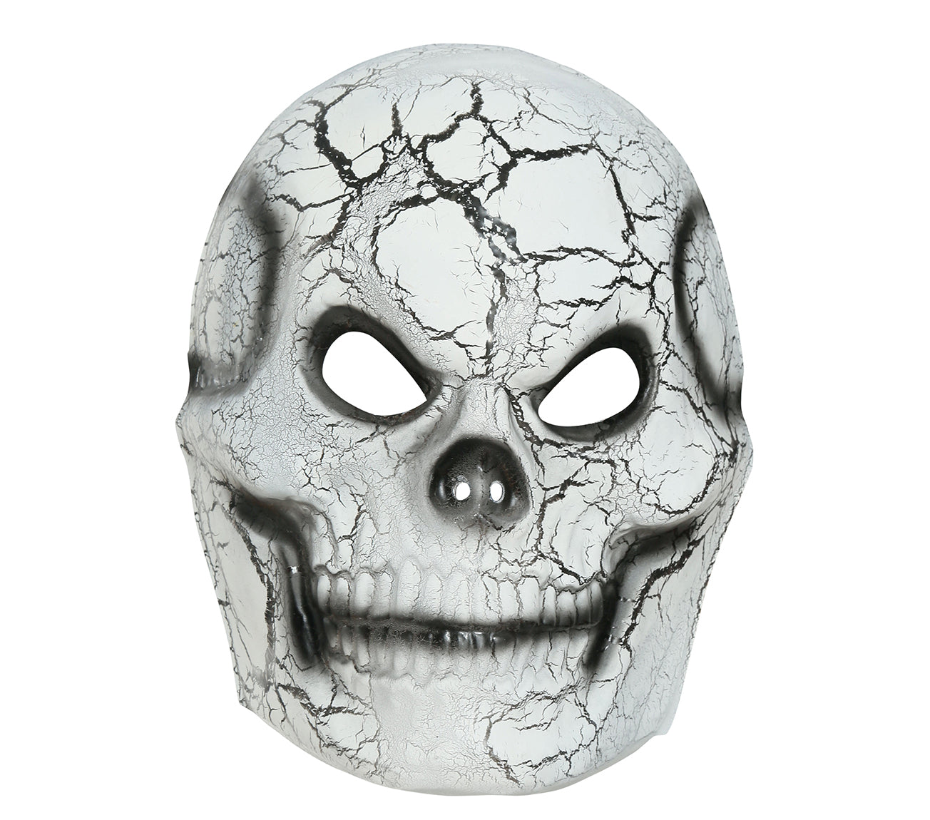 GP1144 – Skelett Schädelmaske Halloween Grusel – Farbe: Weiß